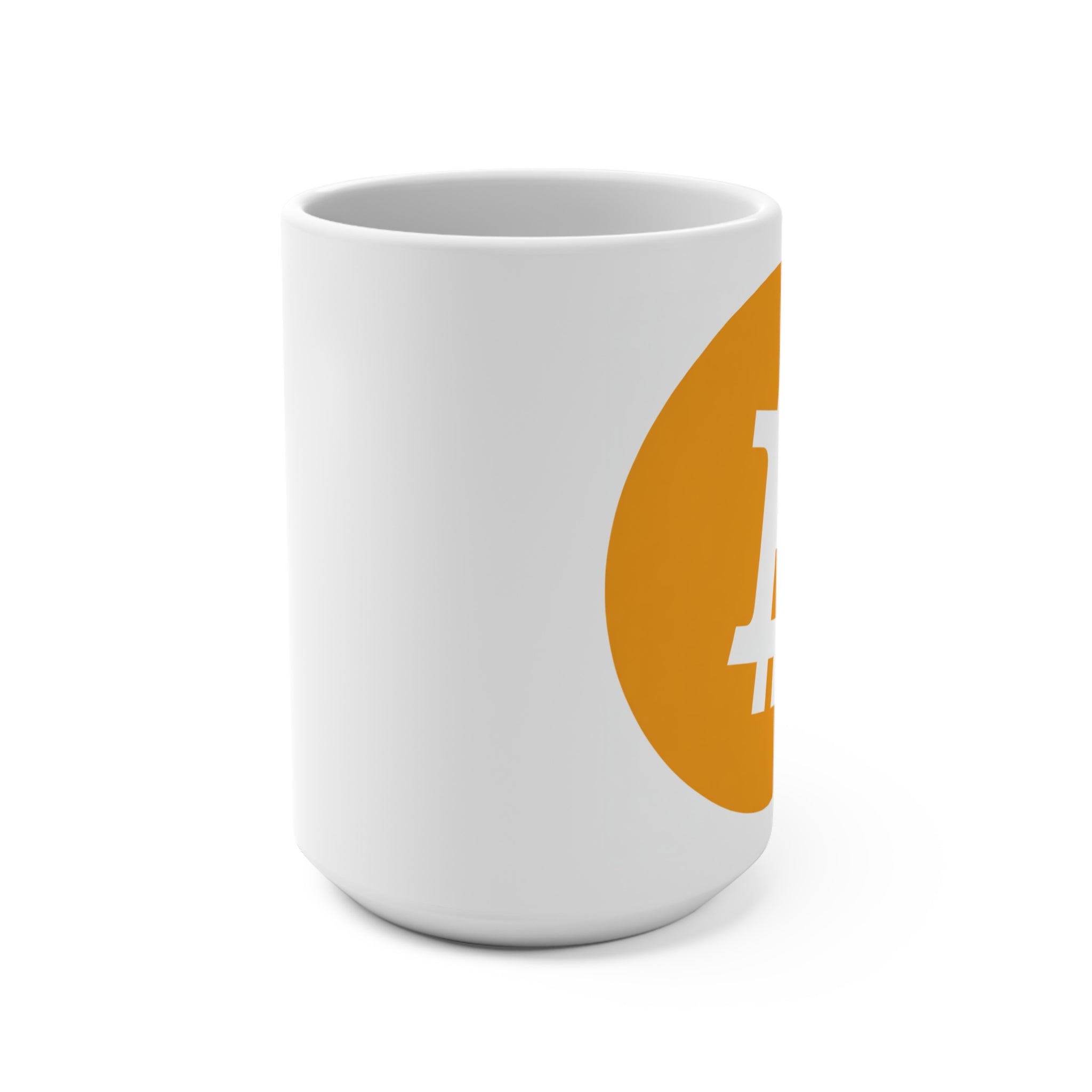 Bitcoin White Mug 15oz